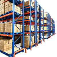 Sistem Rak Penyimpanan Baja Tugas Berat untuk Gudang Industri, Rak Pallet untuk Unit Penyimpanan Barang di Pusat Distribusi