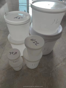 Gobelet de mélange jetable en plastique blanc pur 1,5L/3L, résistant aux produits chimiques, avec poignée à boucle pour pulvérisation, pour <span class=keywords><strong>voiture</strong></span>, bateau, meubles et <span class=keywords><strong>peinture</strong></span> - Product Image 3