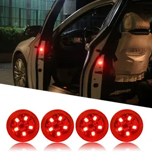 보편적인 LED 차 오프닝 문 안전 경고 반대로 충돌 빛 자석 감지기 스트로브 번쩍이는 경보 빛 주차 램프