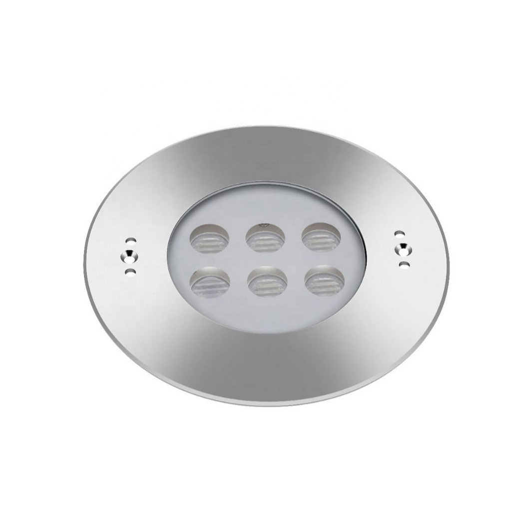 316 Stainless Steel IP68 Waterproof Swimming Pool Underwater Lamp Embedded Installation Outdoor Landscape Special Spotlight