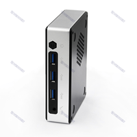 VENOEN M8 Nuevo Mini PC de Escritorio NUC Pequeño con I5-1030NG7/i7-1060NG7, SSD M.2, RAM DDR4, Windows 10/Linux, 4K DP HD, Tipo-C, Portátil, 3 Años de Garantía