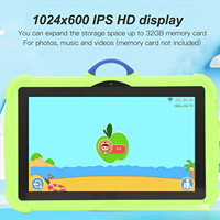 Tablet Educativa Android Mini de 7 Pulgadas en Oferta, Tablet PC para Niños con WIFI 1024x576, Tablet Educativa Portátil para Niños