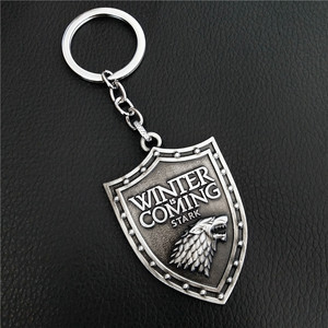 Llavero <span class=keywords><strong>de</strong></span> Metal con Cabeza <span class=keywords><strong>de</strong></span> Lobo <span class=keywords><strong>de</strong></span> la Casa Stark <span class=keywords><strong>de</strong></span> la <span class=keywords><strong>Temporada</strong></span> 8 <span class=keywords><strong>de</strong></span> Juego <span class=keywords><strong>de</strong></span> Tronos, Recuerdo, Regalo - Product Image 6