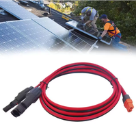 Adaptador de Conector Solar a Conector de Alta Corriente 12AWG, Cable de Carga para Panel Solar, para Estación de Energía Portátil, Generador Solar