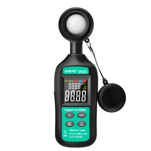 ANENG GN201 Luxmeter Digital Light Meter 200K Lux Meter Photometer uv Meter UV Radiometer Handheld Illuminometer Photometer