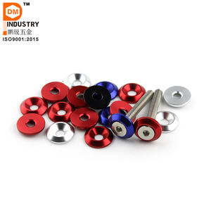 Tornillo JDM TORMILLO CNC para guardabarros de aluminio, arandela de parachoques, Perno, motor, Bahía, KIT de vestido, 10 Uds. - Product Image 6