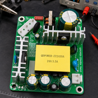 Alimentation à découpage isolée 24V 3.5A 84W SMPS pour bande LED, imprimante 3D, purificateur d'eau, caméra CCTV CE