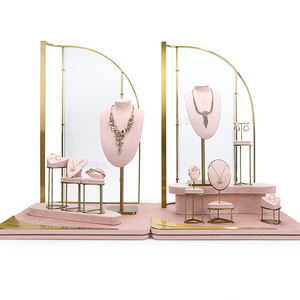 Metal Bust <b>Jewelry</b> Display Showcase Meatal <b>Jewelry</b> Display Rack <b>Jewelry</b> Storage Rack Ring Earrings Necklace Display Props - Product Image 4