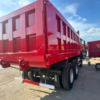 Camion benne basculante Sinotruk HOWO 6X4 d'occasion à prix abordable avec pare-chocs avant anti-collision pour l'exportation sur le marché africain