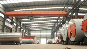 หม้อไอน้ำอุตสาหกรรมไท่กั๋ว ขนาด 2-30 ตัน ใช้เชื้อเพลิงน้ำมัน/แก๊ส ความดันต่ำ |   ระบบจุดระเบิดภายในแบบ 3 รอบพร้อมท่อระบายความร้อนแบบเปียก - Product Image 6