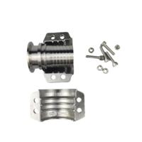 Collier de sécurité pour raccord de tuyau hydraulique en acier inoxydable 304 316 moulé, avec collier de sécurité pour raccord de tuyau