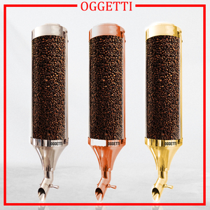 Silos de café de plexiglás al mejor precio con grifo de acero inoxidable Dispensador de granos de café Plexi Fabricante de Turquía - Product Image 4