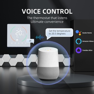 Thermostat intelligent WiFi TUYA pour <span class=keywords><strong>chauffage</strong></span> électrique/<span class=keywords><strong>chauffage</strong></span> de l'eau/chaudière à gaz, fonctionne avec Alexa, <span class=keywords><strong>Google</strong></span> <span class=keywords><strong>Home</strong></span>, commande vocale à distance - Product Image 5