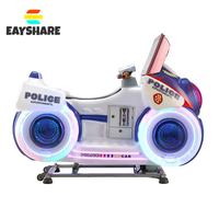 Machine à Balançoire d'Amusement de Jeu Vidéo d'Arcade pour Enfants, Simulateur Intérieur à Monnayeur