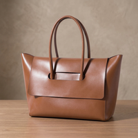 Tas Clutch Wanita Kulit Asli BS International Terlaris, Mewah untuk Pesta, Dua Tali Rantai, Penutup Ritsleting, Tahan Lama