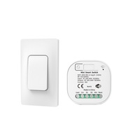 Okaylight สวิตช์ไฟไร้สายมาตรฐาน US,สวิตช์ไฟอัจฉริยะ Wi Fi 200ระยะทาง30เมตรกลางแจ้ง16A เมตร