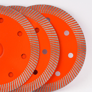 Fabricant professionnel de lames de scie diamantées à bord continu, dents turbo, lame turbo frittée pour la découpe de pierre - Product Image 5