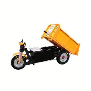 Precio de Fábrica Triciclo Volquete con Ruedas de 40cm y 45cm, Motocicleta Triciclo de Carga de 150cc, Triciclos Diésel Autocargables de 3 Ruedas, Mini Tractor - Product Image 4