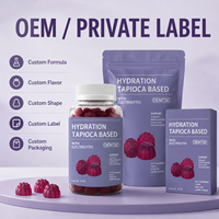 OEM Marque Privée Gummies Électrolytes à Base de Tapioca Saveur Baies Nutrition Sportive Équilibre Électrolytique 60 Pièces