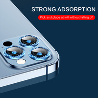 Nouvel arrivage Housse de protection d'objectif de caméra en verre trempé HD pour iphone 13 Mini 14 Pro Max 16pro Max 15pro max