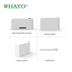 Stock UE 10kWh 20kWh 30kWh Batterie empilable haute tension (HV) au lithium pour système de stockage d'énergie solaire TH-51100-R Batterie solaire E - Product Image 1