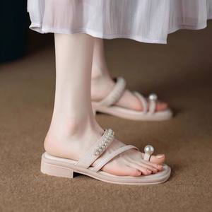 Chaussons à plateforme à bout ouvert en dentelle respirante à la mode avec talons à clous pour femmes, pour une utilisation en extérieur - Product Image 3