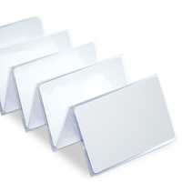 13,56 MHz Impresión personalizada RFID EM4200 Tarjeta de identificación de plástico para estudiantes Tarjeta de identificación en blanco de PVC para gestión de control de acceso