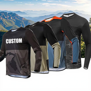 Maglia da corsa Downhill personalizzata Jersey Mountain Bike da moto da cross Jersey da uomo a maniche lunghe <span class=keywords><strong>abbigliamento</strong></span> - Product Image 4