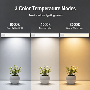 Luz LED Inalámbrica de Aluminio para Gabinete de 50CM, Súper Brillante, Regulable, Recargable, con Sensor de Movimiento, Iluminación Bajo Gabinete, OEM ODM - Product Image 5