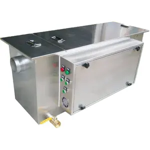Full automatic stainless steel grease trap for restaurant/hotel/dinning room/kitchen