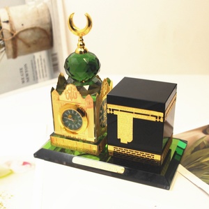 Decoración de Cristal para el Ramadán Eid Mubarak, Artesanía en Cristal, Decoración para el Hogar Hecha a Mano - Product Image 1