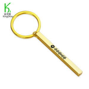 LLavero de acero inoxidable con logotipo personalizado, llavero en blanco con música, tira de código <span class=keywords><strong>Spotify</strong></span> - Product Image 2