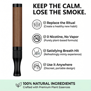 Bastón de Respiración de Madera de Nogal Zen con Rastreador de Hábitos para Calmar el Nervio Vago y Proporcionar Alivio Diario del Estrés para Ejecutivos - Product Image 4