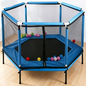 Venta al por mayor de fábrica, trampolín de <span class=keywords><strong>gimnasia</strong></span>, <span class=keywords><strong>cama</strong></span> de salto <span class=keywords><strong>para</strong></span> ocio interior y exterior - Product Image 6