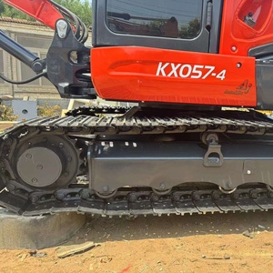 Japan Origin Used Kubota Mini Excavator KX057-4 U17 U10 Zero Tail Swing Digger For Sale EPA CE 99 New Landscaping - Product Image 6