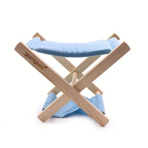 2023 Customized Wooden Outdoor Folding Lounge <b>Chair</b> Casual Wood Frame Canvas <b>Chair</b> Lunch Break <b>Beach</b> <b>Chair</b> - Product Image 4