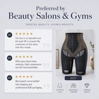 Nahtlose Hochtaillierte Po-Formende Shapewear für Frauen Bauchkontrolle Po-Lifter Shapewear-Shorts Übergröße Damen Hochtaillierte Shapewear
