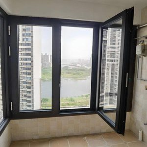 Finestra a Battente in <span class=keywords><strong>PVC</strong></span> di Alta Qualità Yuantai, Stile Moderno, Insonorizzata, con Rete in Acciaio Inox, Telaio in <span class=keywords><strong>PVC</strong></span> per Casa - Product Image 2