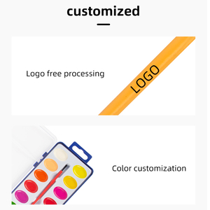 Màu nước sơn thiết lập 16 màu sắc với nước bàn chải bút và vẽ bút chì, tuyệt vời cho trẻ em và người lớn, nguồn cung cấp nghệ thuật - Product Image 5