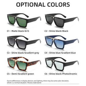 <span class=keywords><strong>Gafas</strong></span> <span class=keywords><strong>de</strong></span> <span class=keywords><strong>Sol</strong></span> Unisex <span class=keywords><strong>de</strong></span> Moda, Color Negro, Alta Calidad, Económicas, al por Mayor, Personalizadas, OEM, <span class=keywords><strong>de</strong></span> Gran Tamaño, con Montura Grande para Hombre - Product Image 5