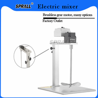 SPALL haut cisaillement affichage numérique laboratoire électrique peinture chimique crème cosmétique homogénéisation mélange électrique shampooing mélangeur Machine
