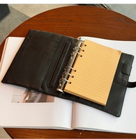 Set de Regalo Corporativo Personalizado: Agenda de Cuero A5, Portaplumas, Tarjetero, Artículos Promocionales de Lujo para Oficina