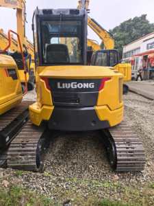 Nouvelle mini-excavatrice Liugong 9055F de 5,5 tonnes, excavatrice diesel à faible consommation de carburant pour travaux de terrassement, fournisseur chinois pour l'exportation - Product Image 3