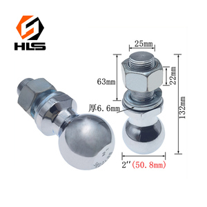 <strong>Different</strong> <strong>Size</strong> 50mm 2-5/16 Inch Towing Accessories Trailer Ball Stainless Steel Towing Accessories 2inch Towing <strong>Hitch</strong> Ball - Product Image 5