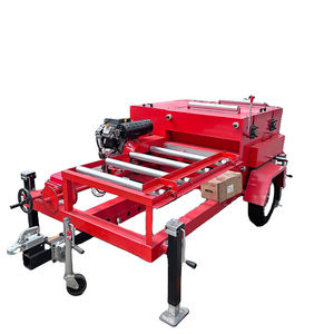 Scie à table horizontale de précision pour le bois, avec lames circulaires jumelées, machine de sciage automatique pour le travail du bois - Product Image 1