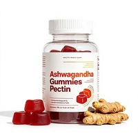 Complément alimentaire Gommes à l'ashwagandha pour soulager le stress et favoriser le calme, Gommes personnalisées, Gommes véganes, Gommes sur mesure