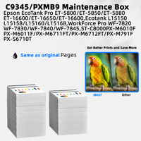 Caja de Mantenimiento Compatible Epson C12C934591 C9345 PXBMB9 para Epson EcoTank ProET-5800 ET-5850 ET-5880 ET-16600 ET-16650 ET-16600