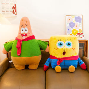 Peluche <span class=keywords><strong>de</strong></span> <span class=keywords><strong>Bob</strong></span> <span class=keywords><strong>Esponja</strong></span> con Bufanda, Juguete <span class=keywords><strong>de</strong></span> Peluche <span class=keywords><strong>de</strong></span> Dibujos Animados, Muñeco Bonito, Nuevo, Venta al por Mayor, Máquina <span class=keywords><strong>de</strong></span> Garras, Máquina <span class=keywords><strong>de</strong></span> Monedas Arcade - Product Image 3