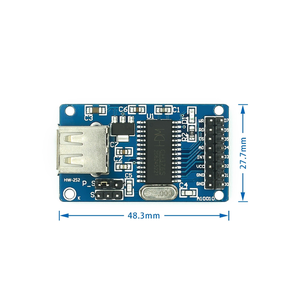 CH376 CH376S U Disk Read Write Module supporta il trasferimento di controllo USB 12MHz - Product Image 3