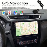 Système multimédia 2DIN Android Auto CarPlay GPS OLED 128 Go pour Qashqai J11/X-Trail T32 2013-2017 Tableau de bord USB 1 an